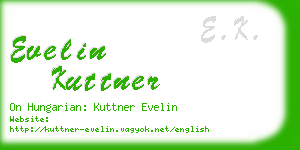 evelin kuttner business card